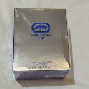 Marc Ecko Blue Eau De Toilette Spray 3.4 OZ 100mL New in Box Cologne